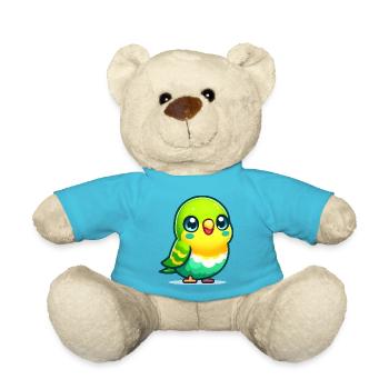 Perruche ondulée - Nounours - bleu outremer - Devant