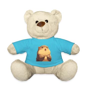 Murmeltiere Murmeltier - Teddy - Atollblau - Vorne