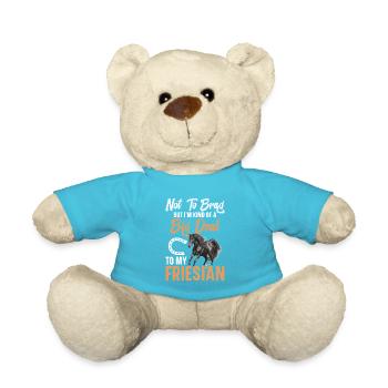 Nicht Zu Prahlen, Aber Ich Bin Eine Art Große - Teddy - Atollblau - Vorne