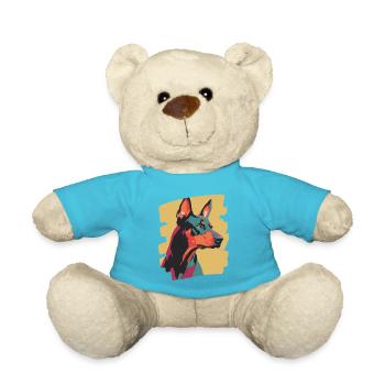 Dobermann - Teddy - Atollblau - Vorne