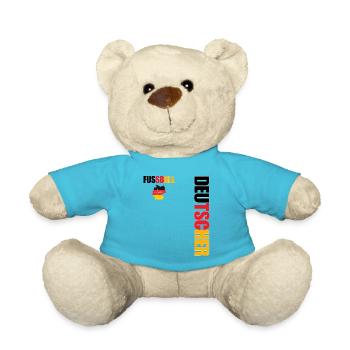 German team supporter football - Nounours - bleu outremer - Devant