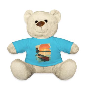 Kajak Kajakfahrer Kajakfahren Outdoor - Teddy - Atollblau - Vorne
