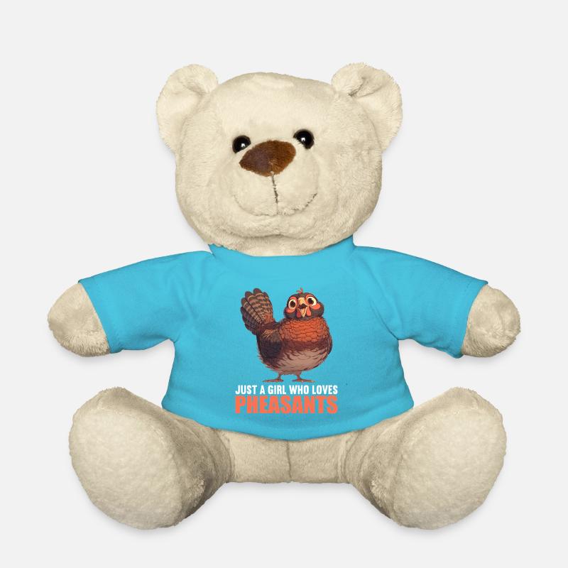 Fasane Fasan - Teddy - Atollblau