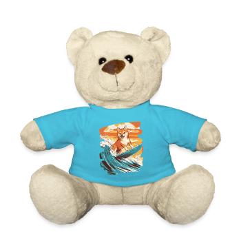 Shiba Inu - Teddy - Atollblau - Vorne