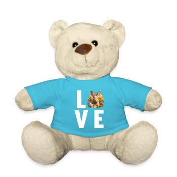 Bunny Bunny - Teddy Bear - atoll blue - Front