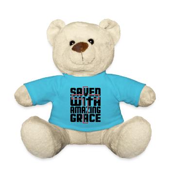 Sauvé avec une grâce étonnante - Nounours - bleu outremer - Devant