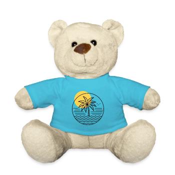 Palmen-Kreis - Teddy - Atollblau - Vorne