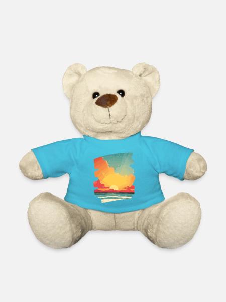 Sommer Sonnenuntergang - Teddy - Atollblau