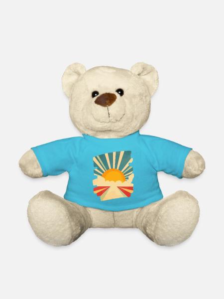 Sommer Sonne - Teddy - Atollblau