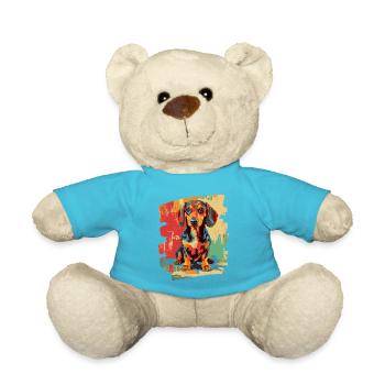 Dackel - Teddy - Atollblau - Vorne