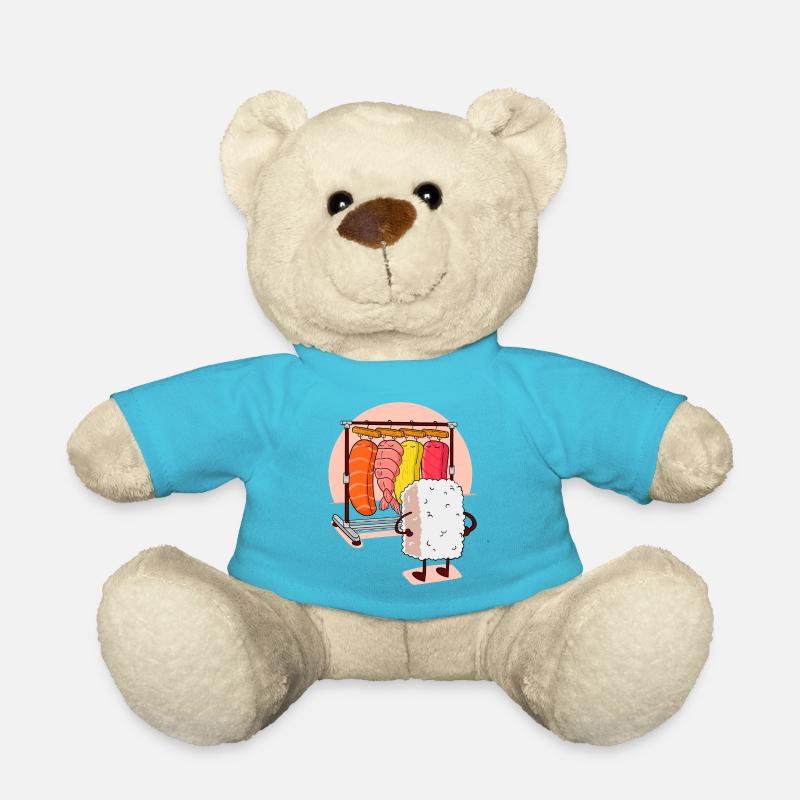 SUSHI Locker - Teddy Bear - atoll blue