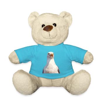 Seagulls Seagull - Teddy Bear - atoll blue - Front