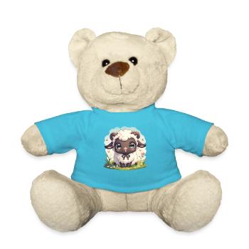 Sheep Sheep - Teddy Bear - atoll blue - Front