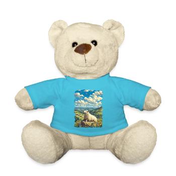 Sheep Sheep - Teddy Bear - atoll blue - Front