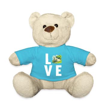 Sheep Sheep - Teddy Bear - atoll blue - Front