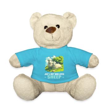 Sheep Sheep - Teddy Bear - atoll blue - Front