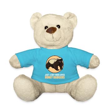 Honey Badger Honigsdachs - Teddy - Atollblau - Vorne