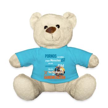 Verfügbarkeit von Handwerkern - Teddy - Atollblau - Vorne