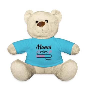 Werdende Mutter 2026 Loading - Teddy - Atollblau - Vorne