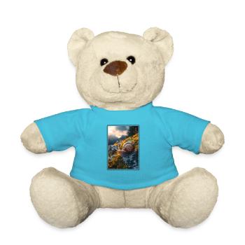 Schnecken Schnecke - Teddy - Atollblau - Vorne