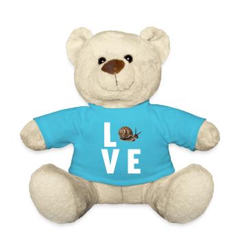 Schnecken Schnecke - Teddy - Atollblau - Vorne