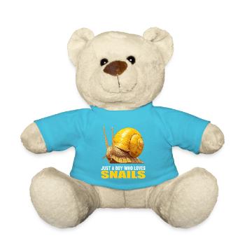Schnecken Schnecke - Teddy - Atollblau - Vorne