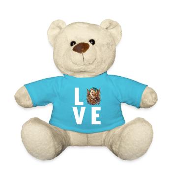 Sparrows Sparrow - Teddy Bear - atoll blue - Front
