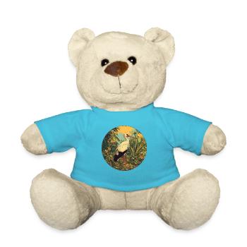 Storks Stork - Teddy Bear - atoll blue - Front