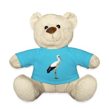 Storks Stork - Teddy Bear - atoll blue - Front