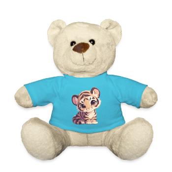 Sumatra-Tiger - Teddy - Atollblau - Vorne