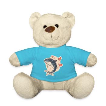 baleine - Nounours - bleu outremer - Devant