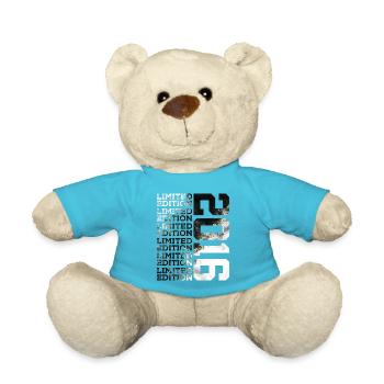 10 ANS ÉDITION LIMITÉE 2016 10E ANNIVERSAIRE - Nounours - bleu outremer - Devant