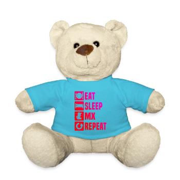 A must-have for real motocross - Teddy Bear - atoll blue - Front
