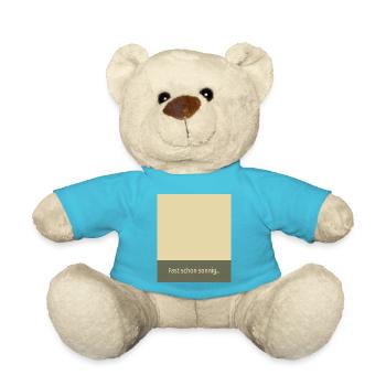 Fast schon sonnig-Mehr Leichtigkeit im Alltag - Teddy - Atollblau - Vorne