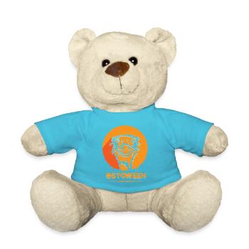Safari Afrika serengeti wildlife halloween Strauß - Teddy - Atollblau - Vorne