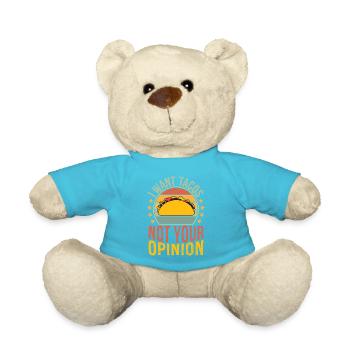 I want tacos not your opinion - Teddy - Atollblau - Vorne