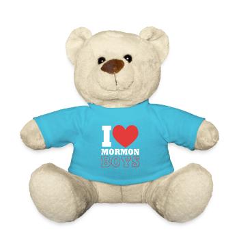 Garçons mormons - Nounours - bleu outremer - Devant