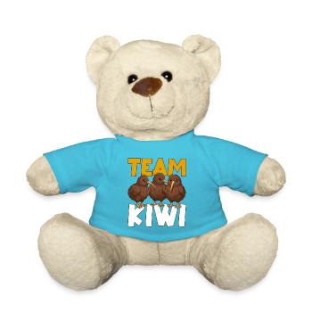 Équipe Kiwi Oiseau Kiwi Animal Mignon Kiwi Néo-Zélandais - Nounours - bleu outremer - Devant