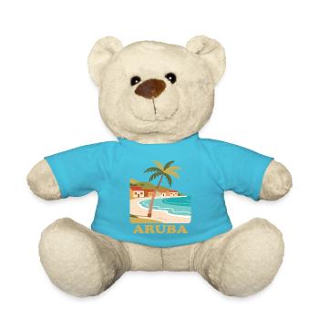 Aruba - Teddy Bear - atoll blue - Front