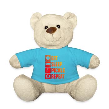 Pickleball Profi Design für pickleball player Fans - Teddy - Atollblau - Vorne