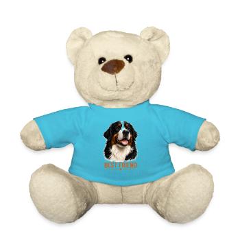 Bernese Mountain Dog Best Friend Dog Owner Dogs - Teddy Bear - atoll blue - Front