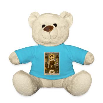 Coffee Lover | Barista Tarot - Teddy Bear - atoll blue - Front