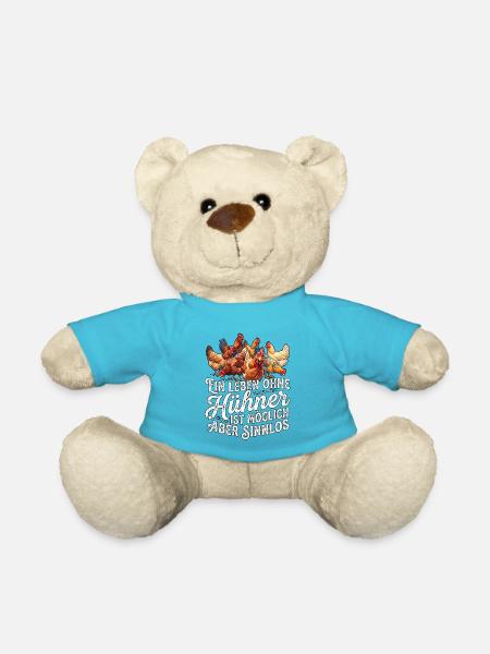 Hühnerliebhaber Hühnerhalter - Teddy - Atollblau