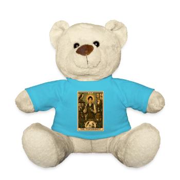 Präparatorin | Taxidermie Tarot - Teddy - Atollblau - Vorne