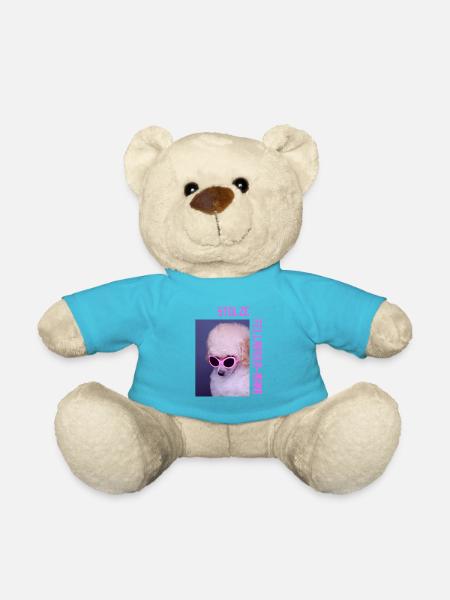 Stolze Fellnasen-Mama - Teddy - Atollblau