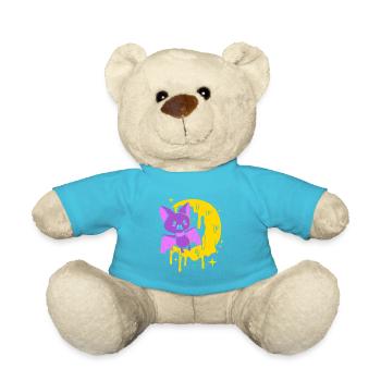 Pastel Gothic - Teddy Bear - atoll blue - Front