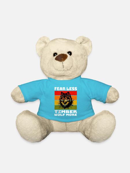 Timber Wolf Grauwolf - Teddy - Atollblau