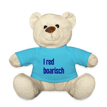 I red boarisch - Teddy - Atollblau - Vorne