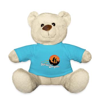 Hiking with my daughter - wandern mit Tochter - Teddy - Atollblau - Vorne