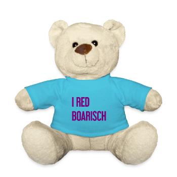 I red boarisch - Teddy - Atollblau - Vorne